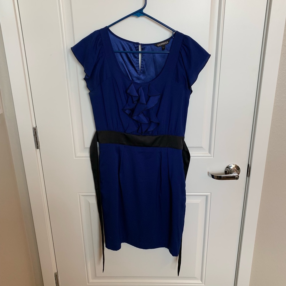 Blue formal dress